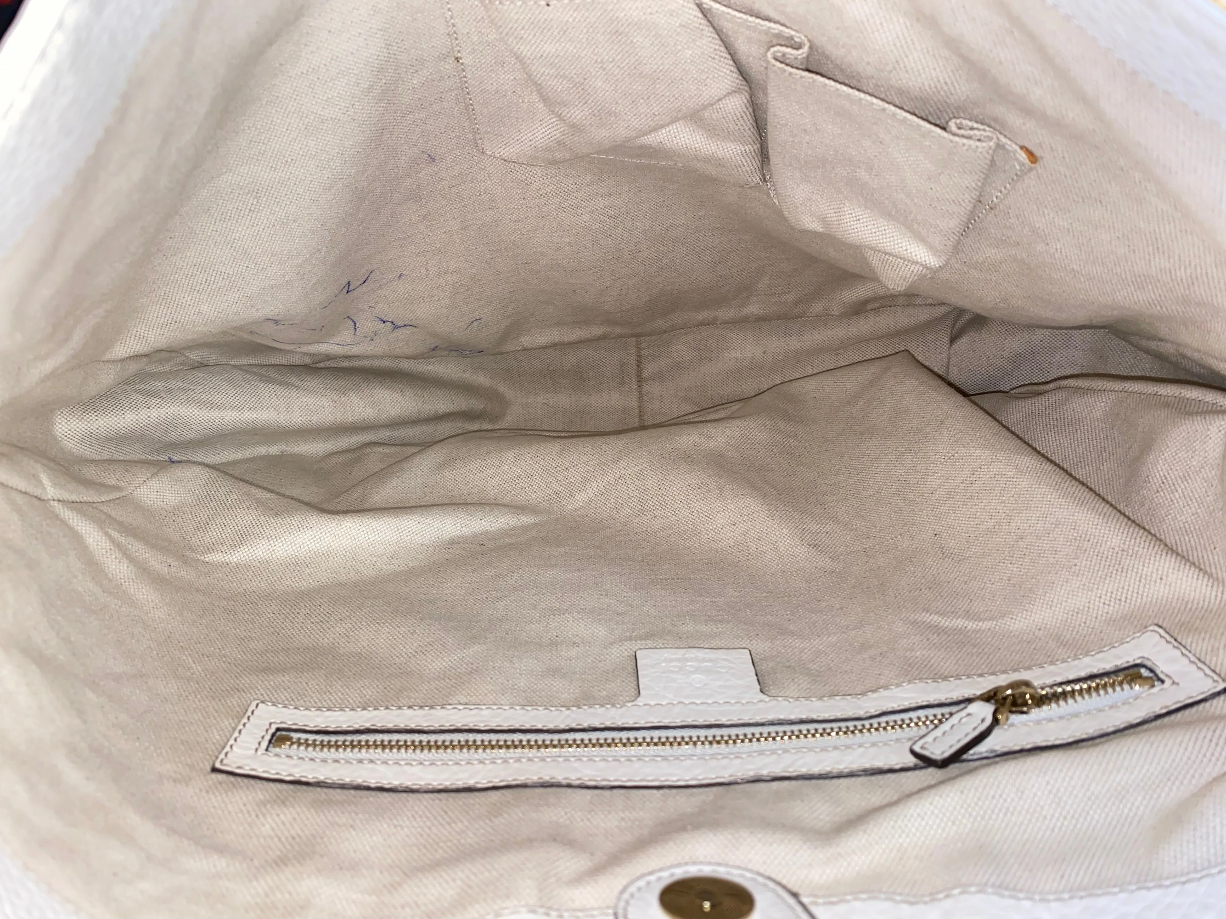Gucci Off White Web Shoulder Bag