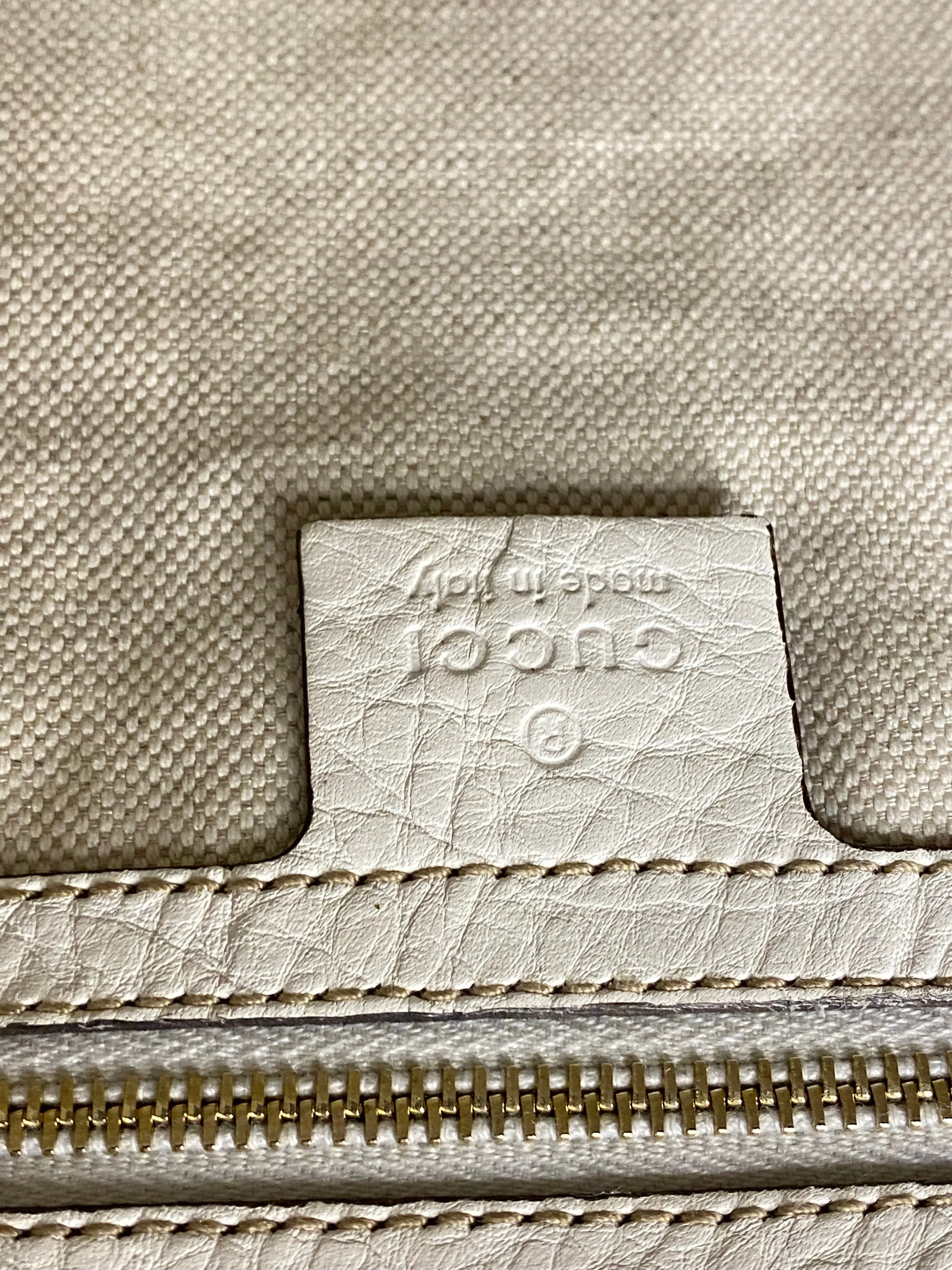Gucci Off White Web Shoulder Bag
