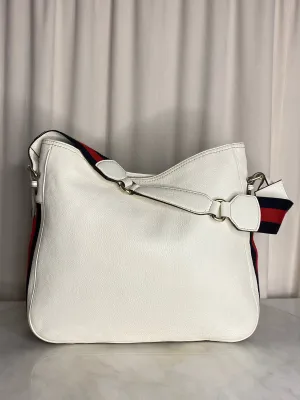 Gucci Off White Web Shoulder Bag