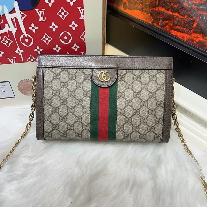 Gucci Ophidia Beige Shoulder Bag