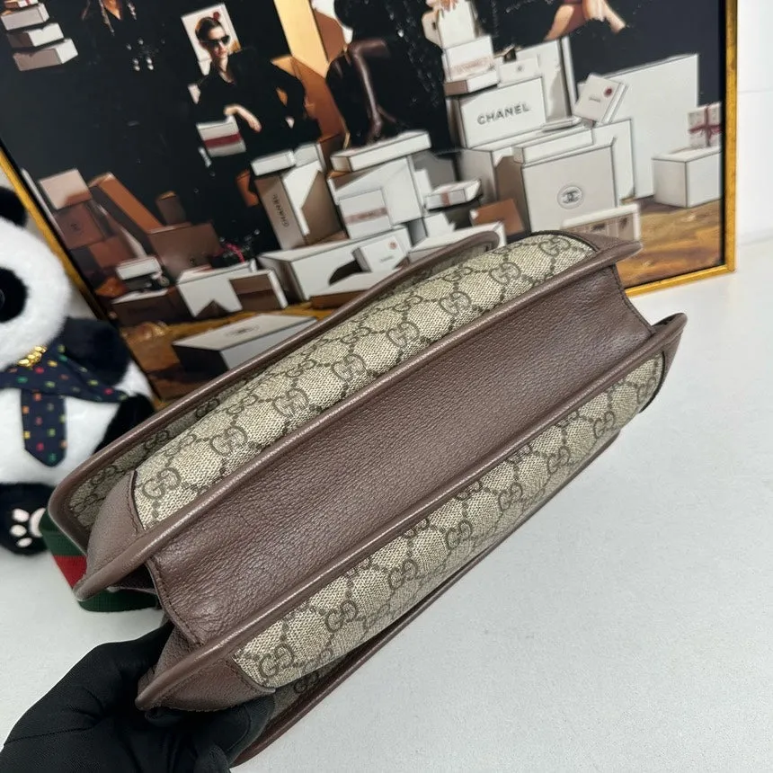 Gucci Ophidia Brown Shoulder Bag