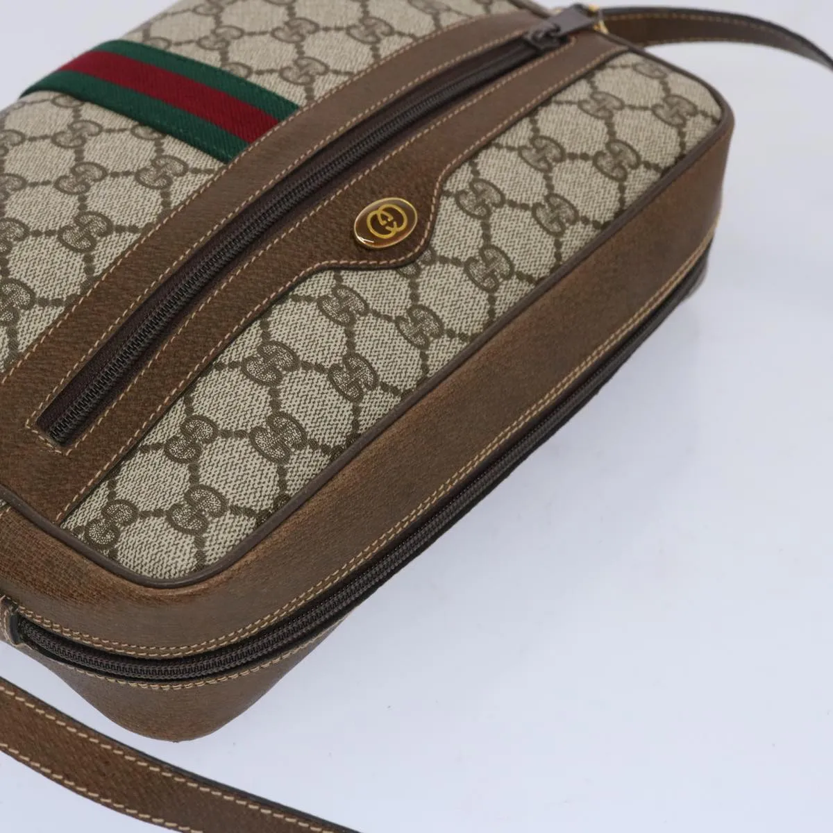 Gucci Ophidia  Canvas Shoulder Bag ()