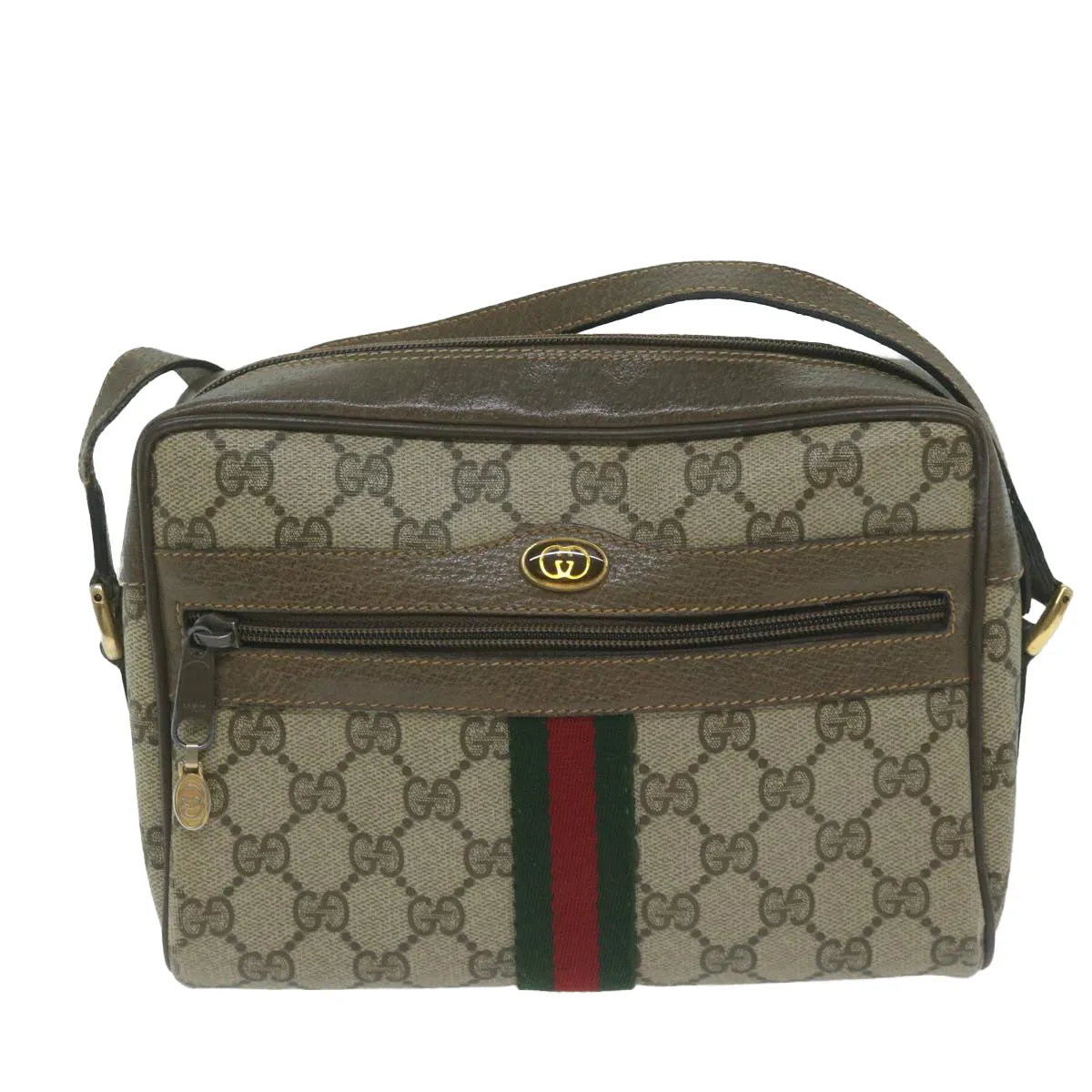 Gucci Ophidia  Canvas Shoulder Bag ()
