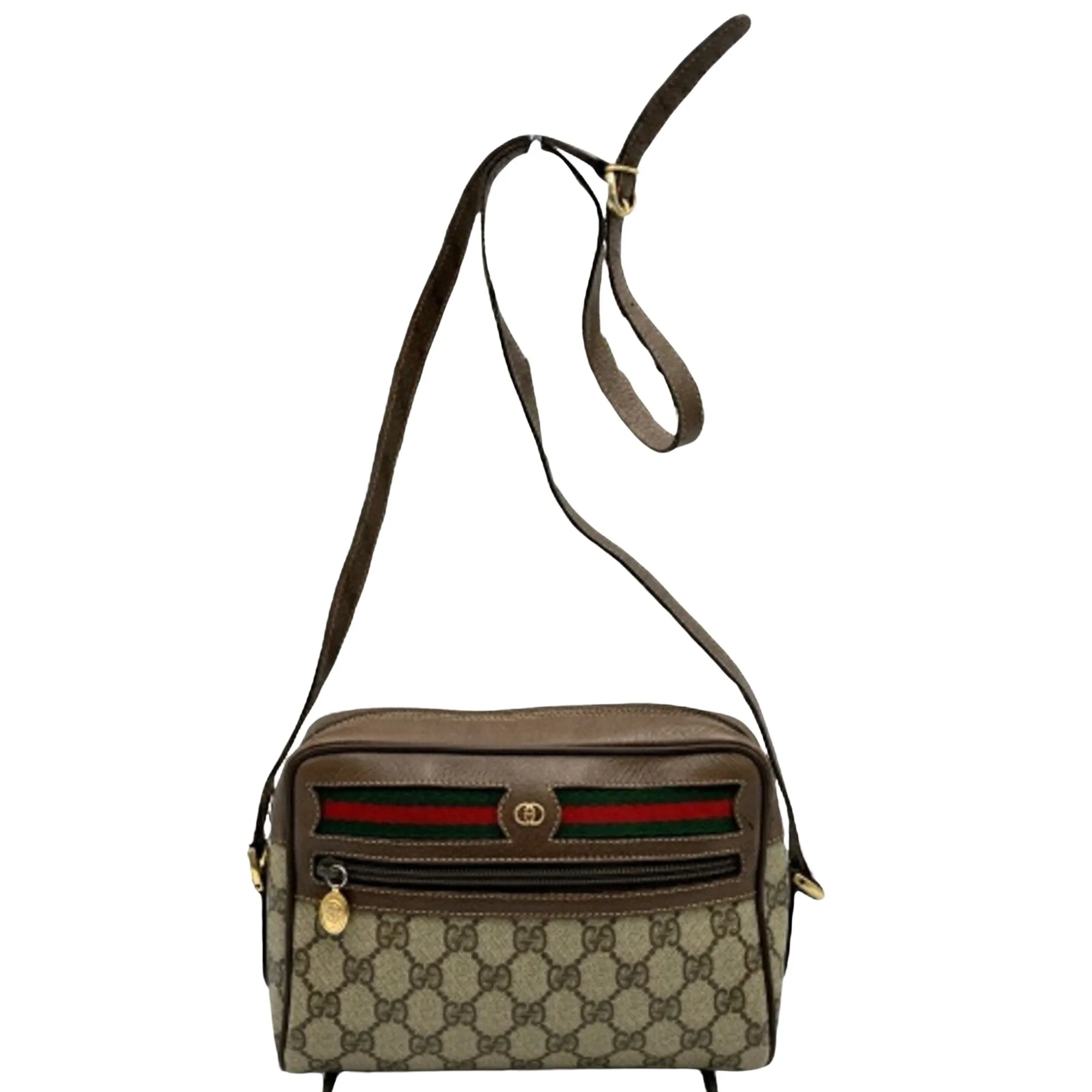 Gucci Ophidia  Canvas Shoulder Bag ()