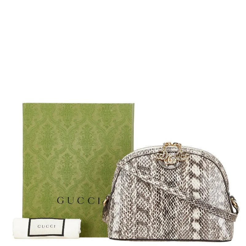 Gucci Ophidia Python Shoulder Bag 499621