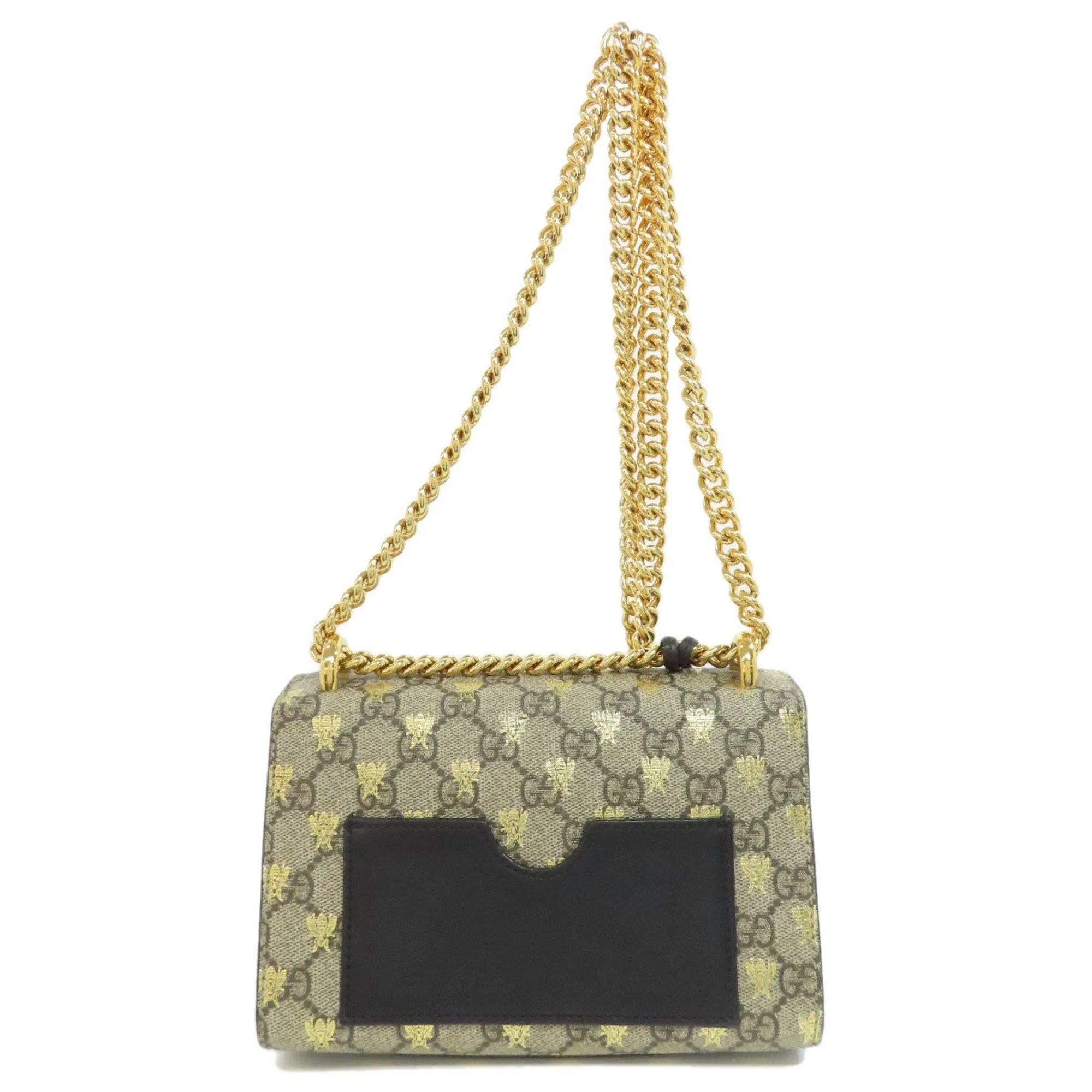 Gucci Padlock   Leather Shoulder Bag (Pre-Owned)