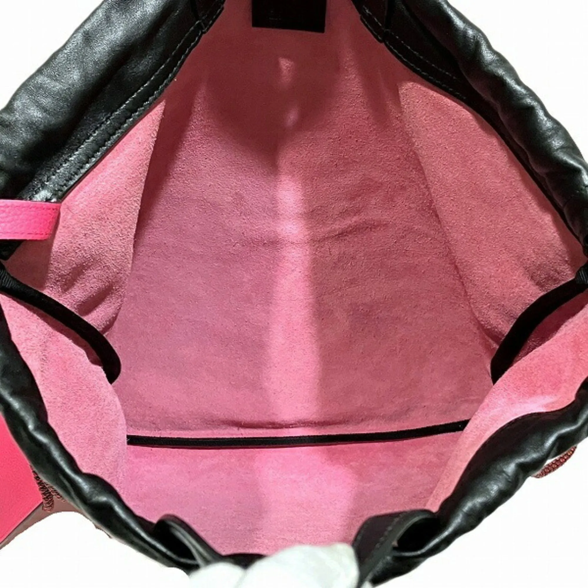 Gucci Pink Leather Backpack ()