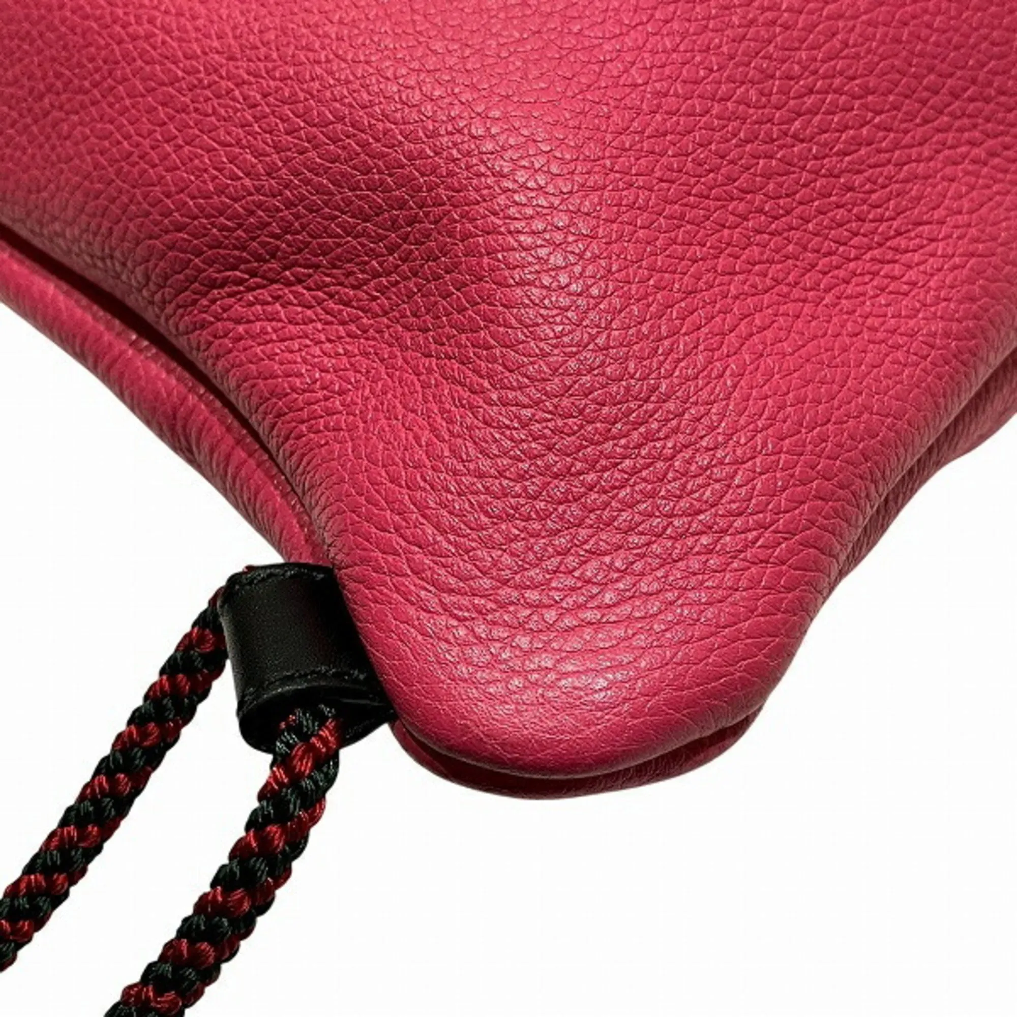 Gucci Pink Leather Backpack ()