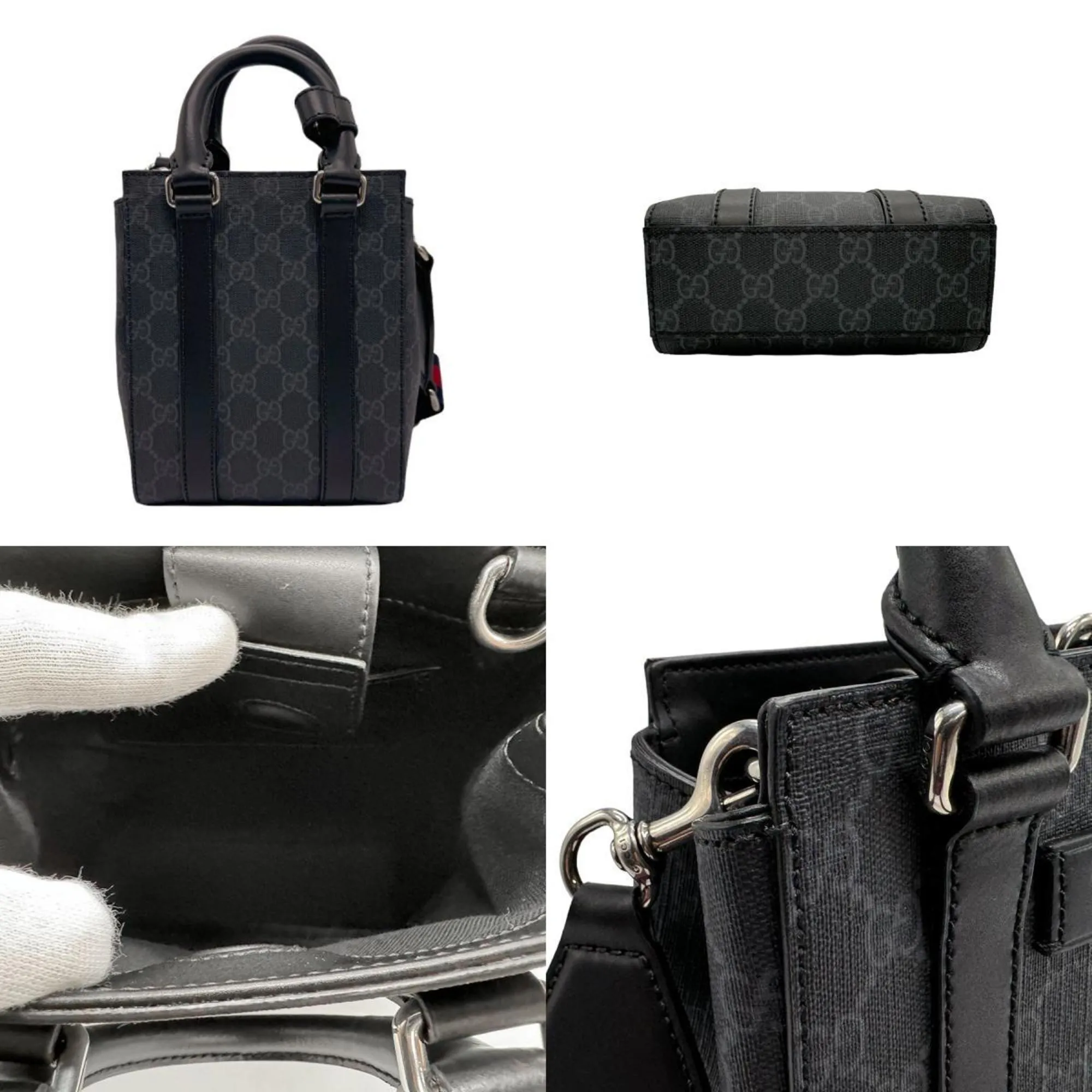 Gucci   Pvc Handbag Shoulder Bag (Pre-Owned)