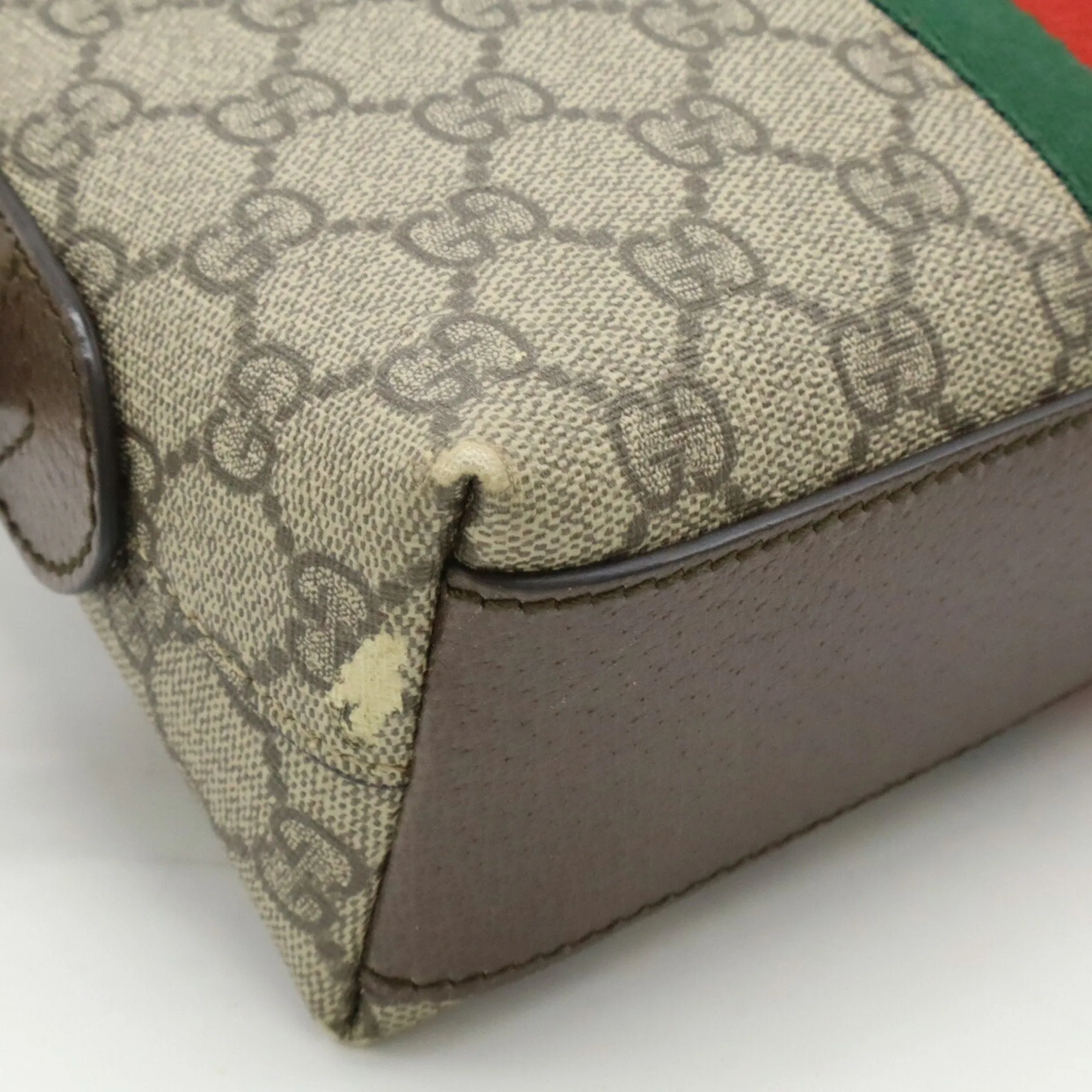 Gucci Sherry Line     Color Pvc Leather Pochette Shoulder Bag (Pre-Owned)