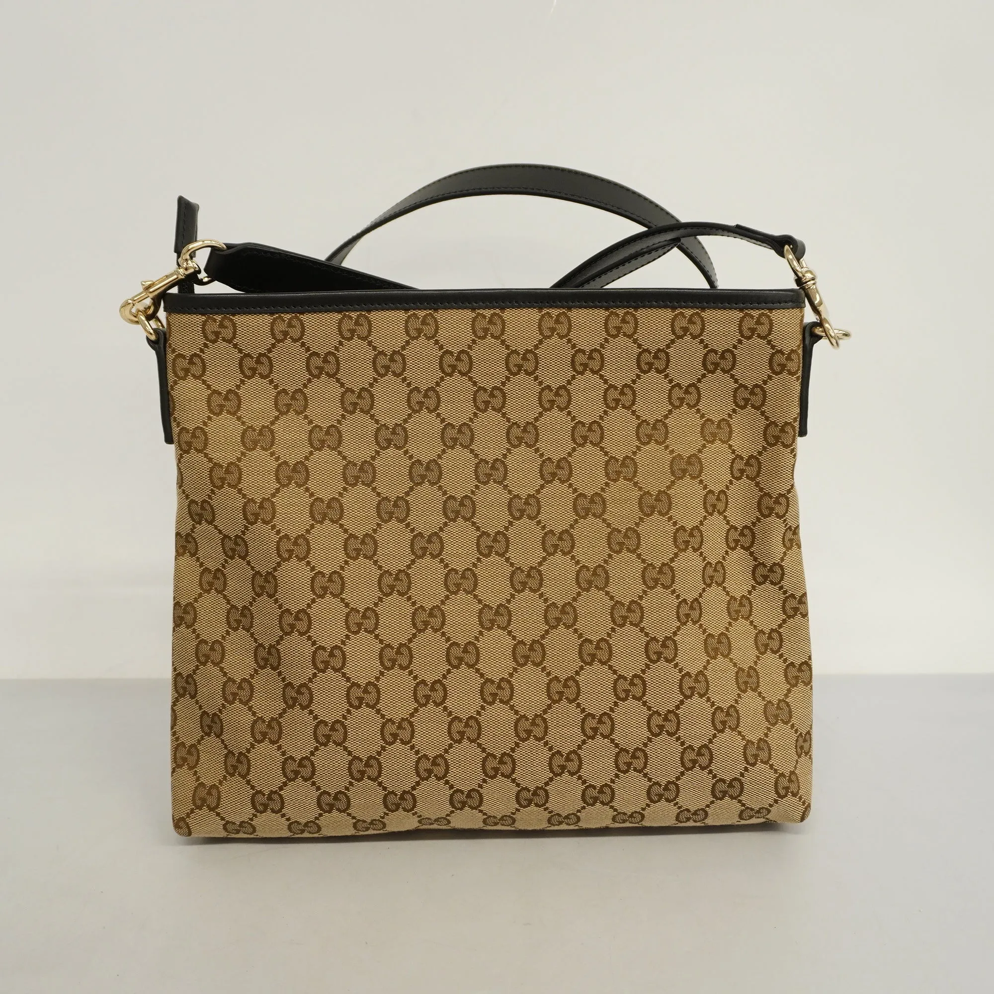 GUCCI  Sherry Line Shoulder Bag 388926 Women's GG Canvas Shoulder Bag Beige