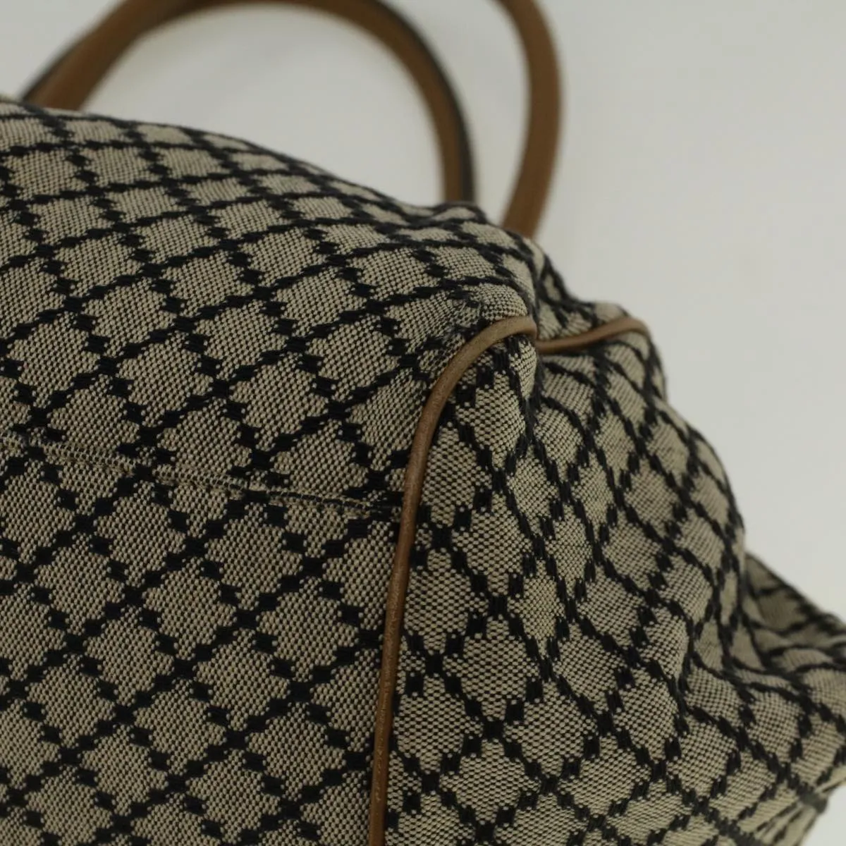 GUCCI Shoulder Bag Canvas 2way Beige Brown 223974  58602