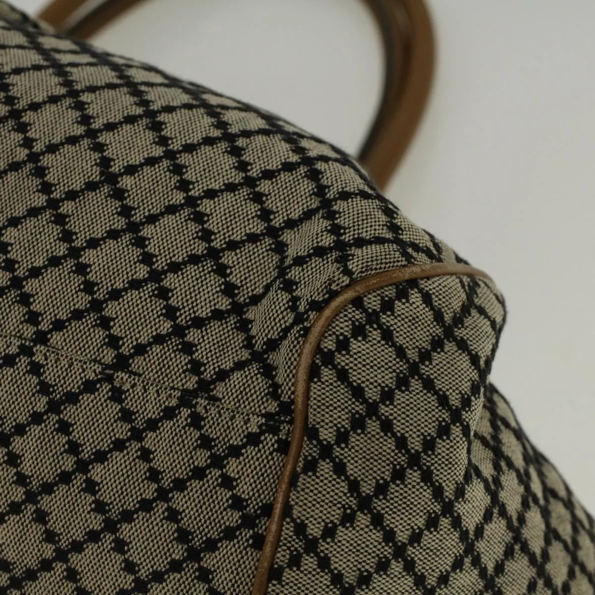 GUCCI Shoulder Bag Canvas 2way Beige Brown 223974  58602