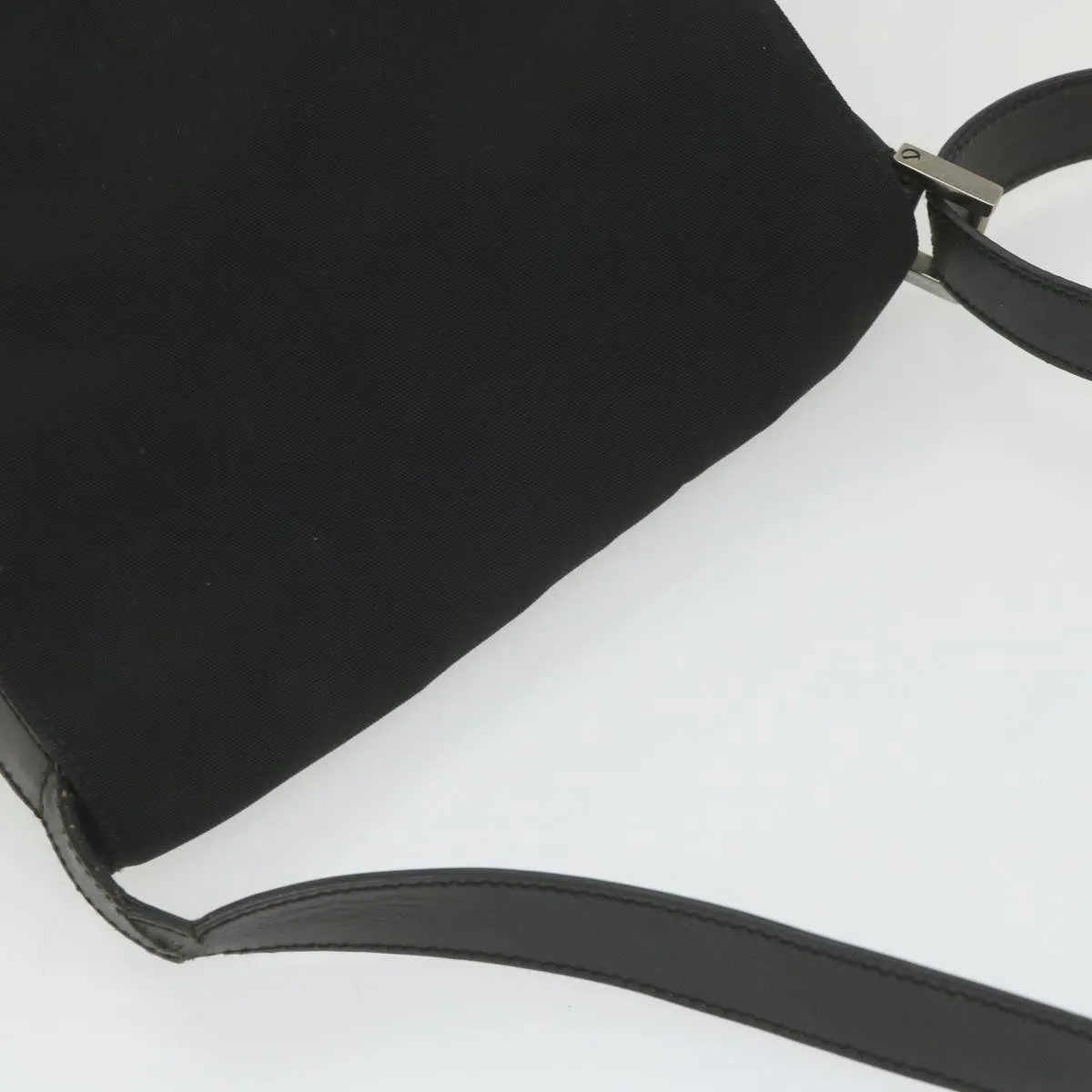 Gucci Shoulder Bag Canvas Black