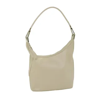 GUCCI Shoulder Bag Leather Beige 001 3814 203419  58412