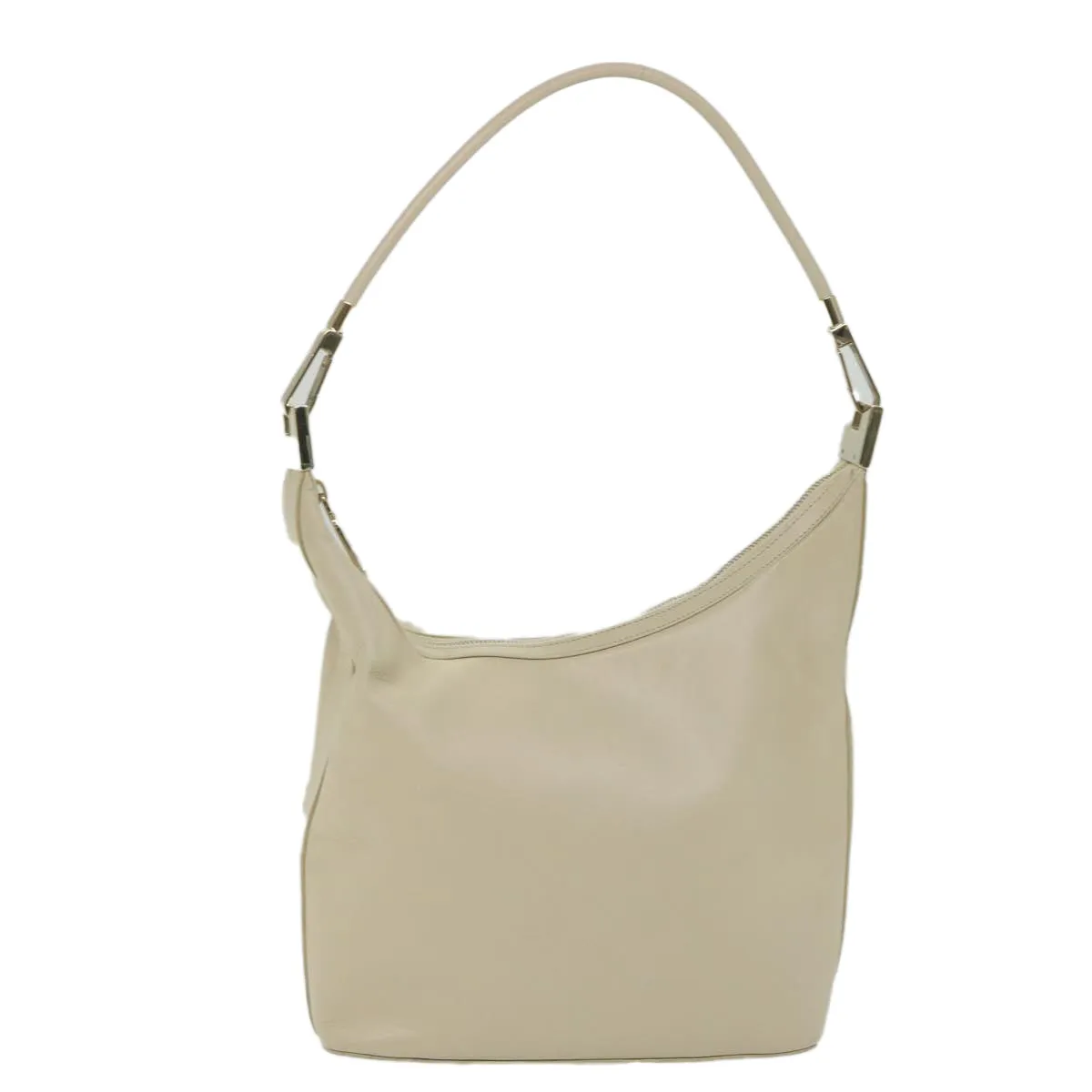GUCCI Shoulder Bag Leather Beige 001 3814 203419  58412