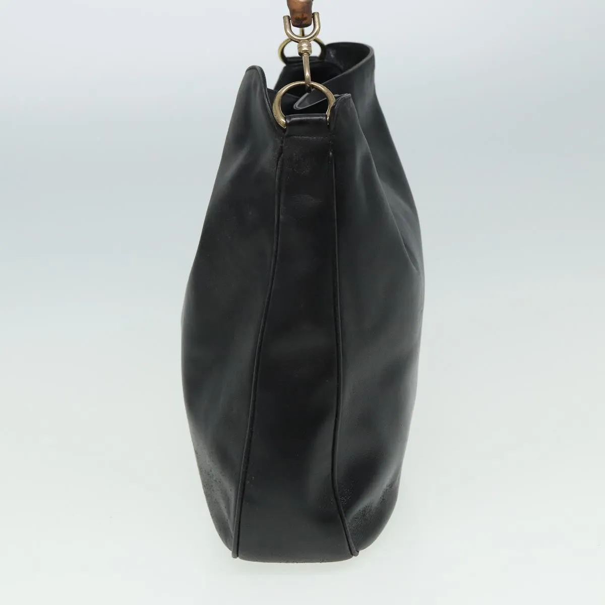 GUCCI Shoulder Bag Leather Black 001 0166 1577  75955