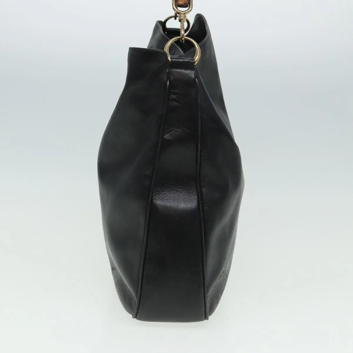 GUCCI Shoulder Bag Leather Black 001 0166 1577  75955