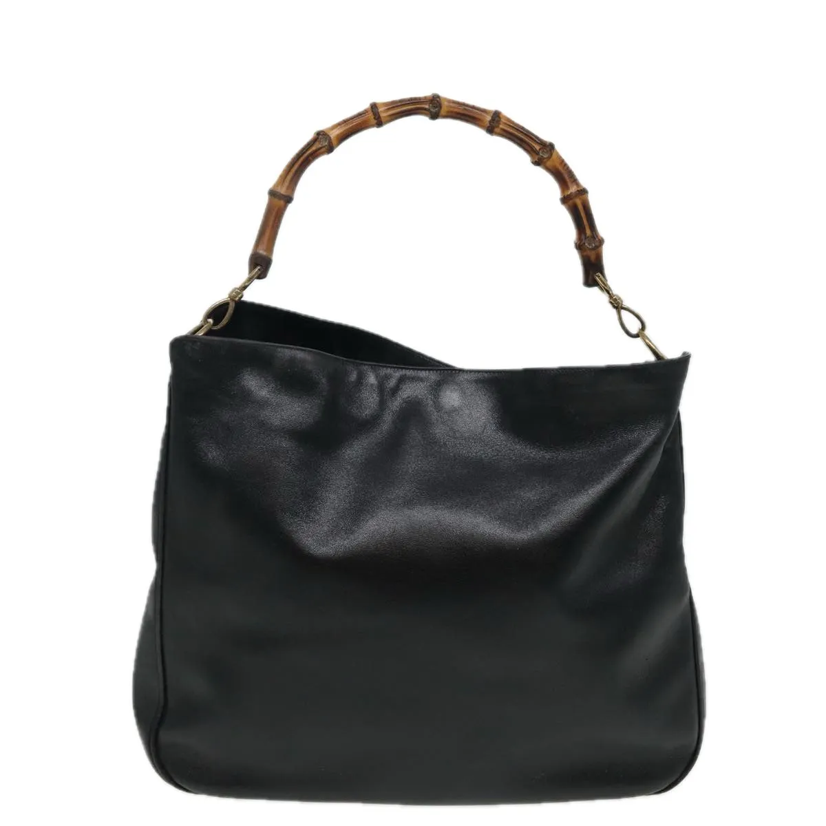 GUCCI Shoulder Bag Leather Black 001 0166 1577  75955