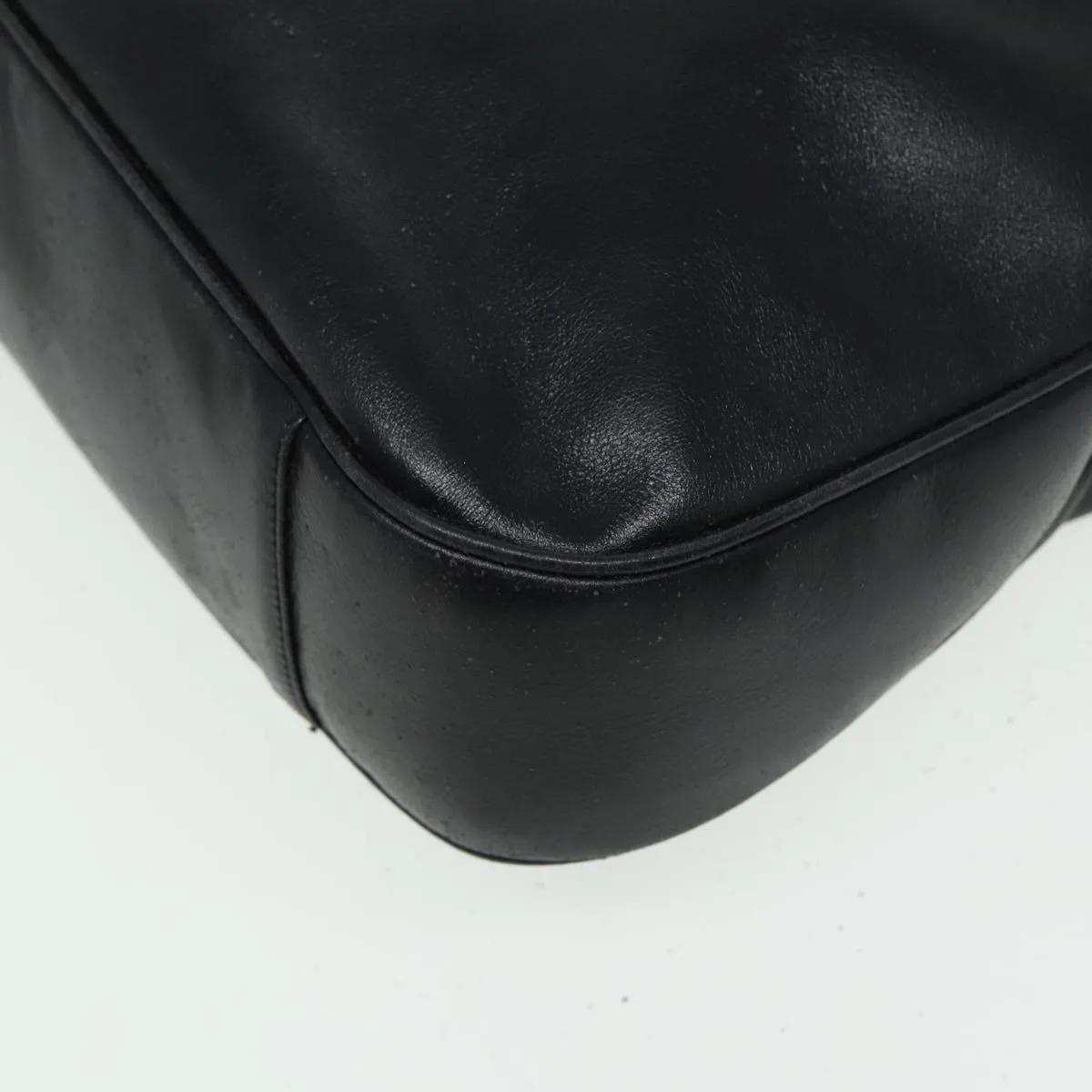 GUCCI Shoulder Bag Leather Black 001 0166 1577  75955