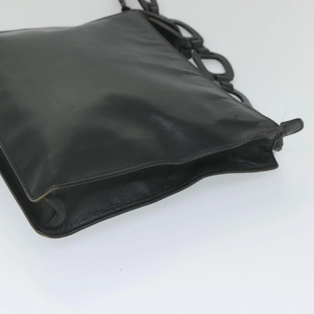 GUCCI Shoulder Bag Leather Black 001 2122 1822 1287