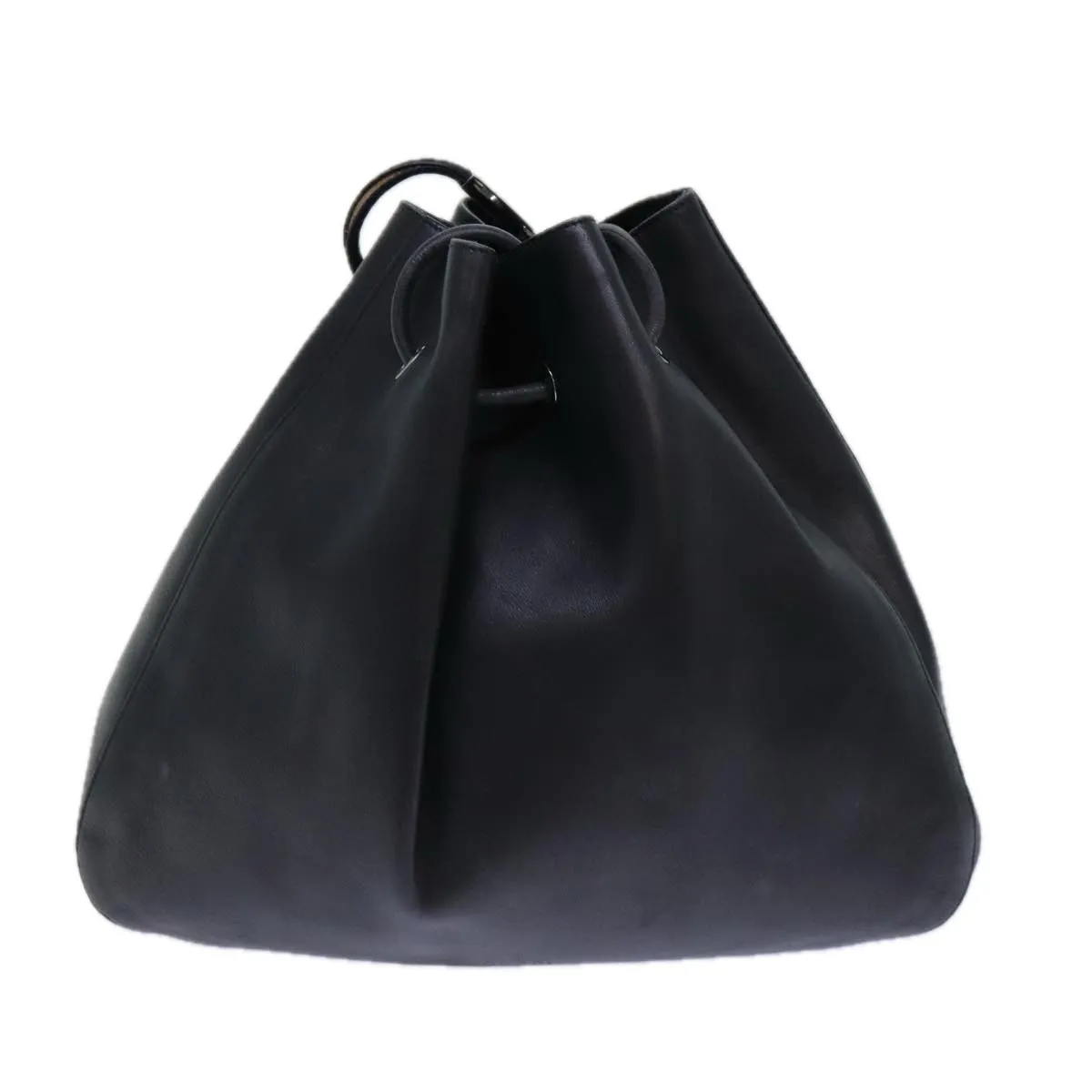 GUCCI Shoulder Bag Leather Black 001 3746  13467