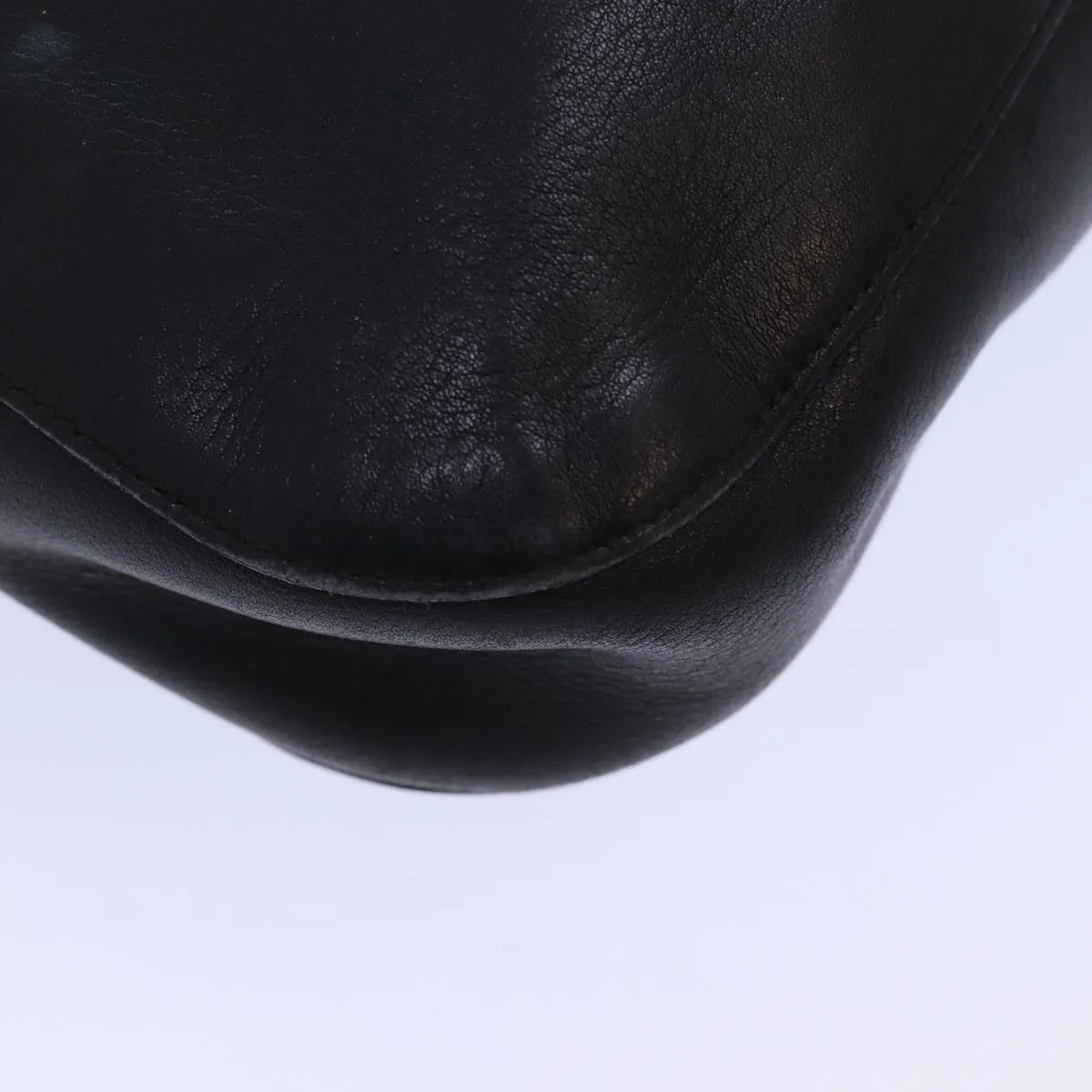 GUCCI Shoulder Bag Leather Black 001 3746  13467