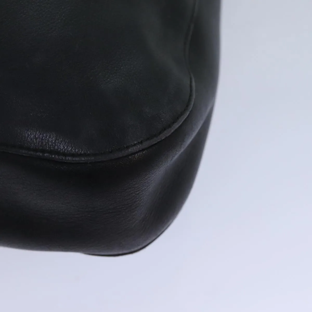 GUCCI Shoulder Bag Leather Black 001 3746  13467
