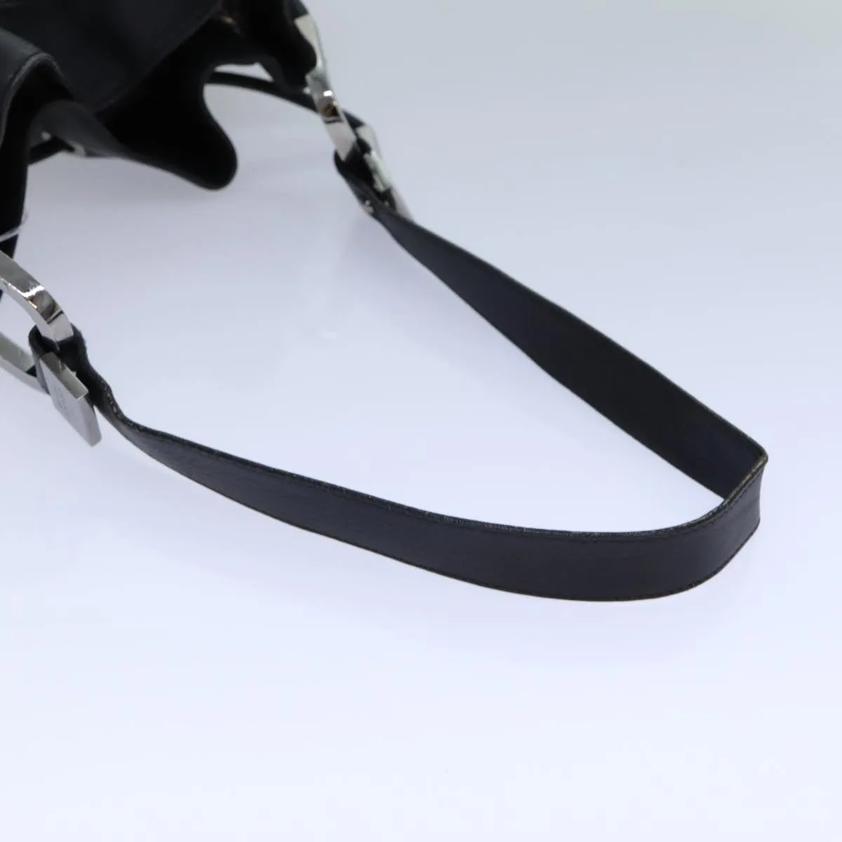 GUCCI Shoulder Bag Leather Black 001 3746  13467