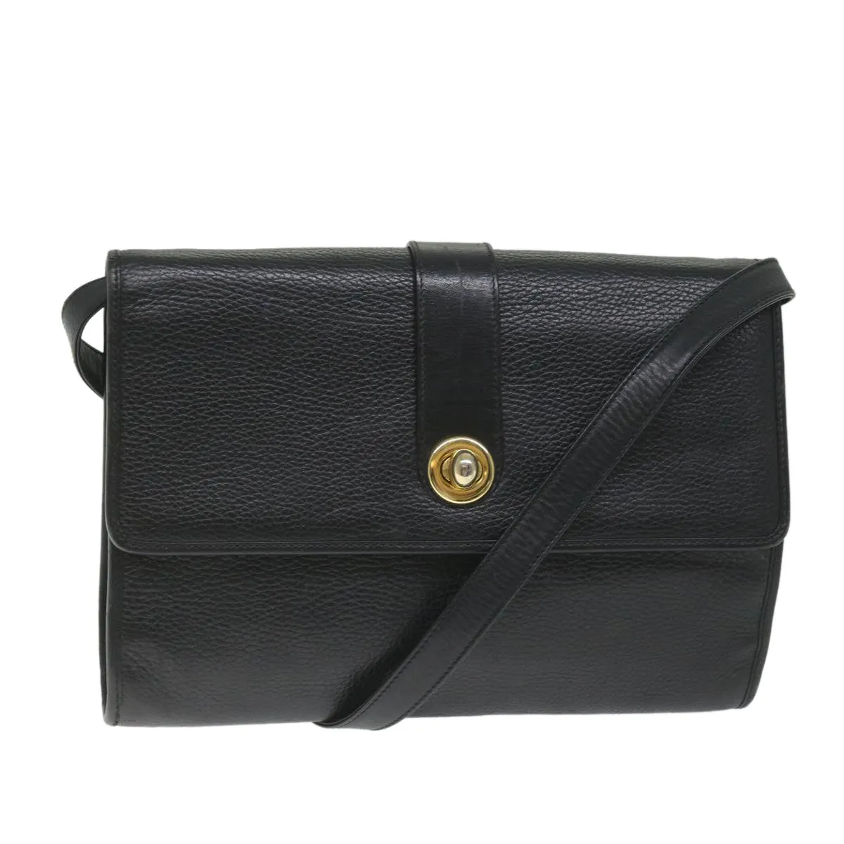 GUCCI Shoulder Bag Leather Black 004 23 0467  im450
