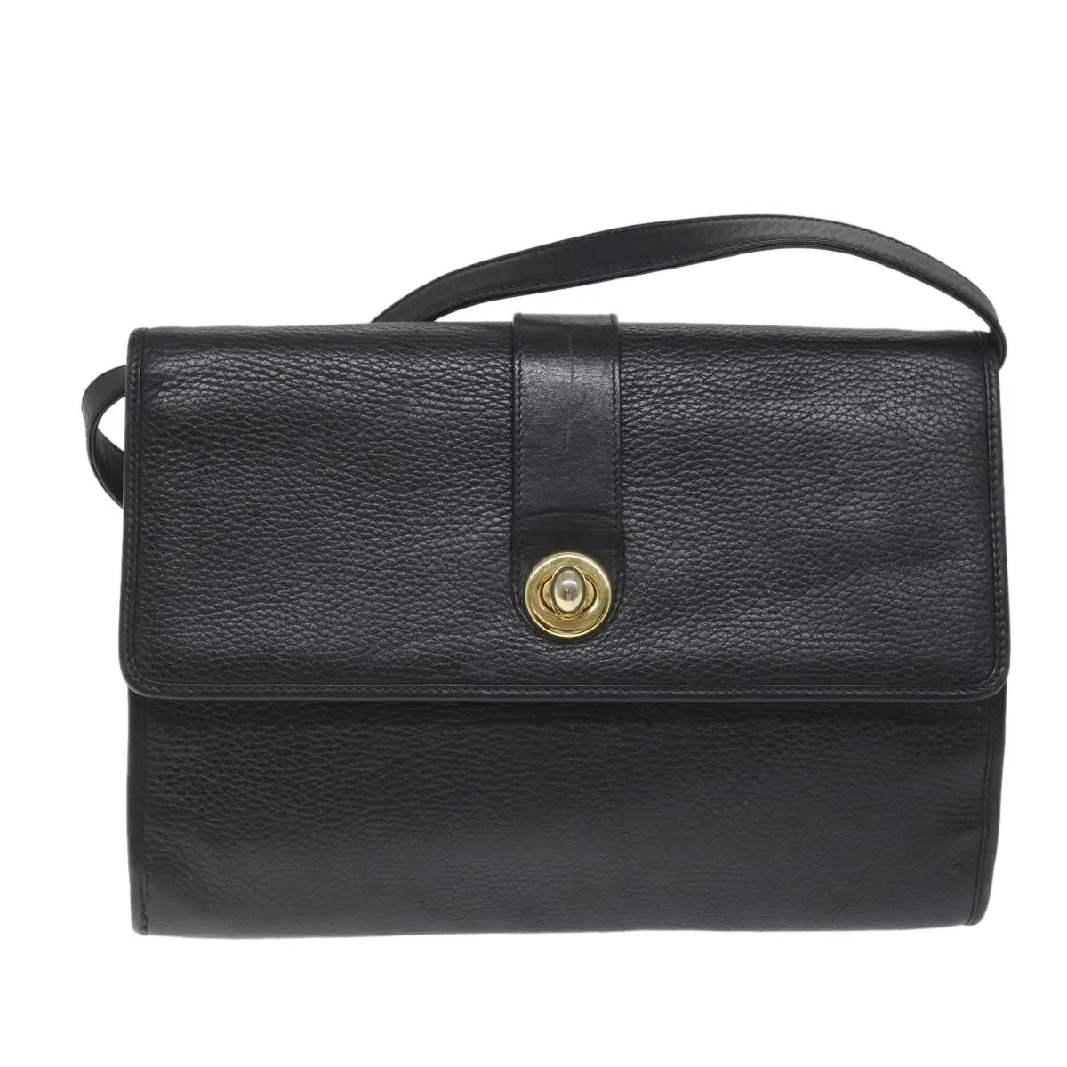 GUCCI Shoulder Bag Leather Black 004 23 0467  im450