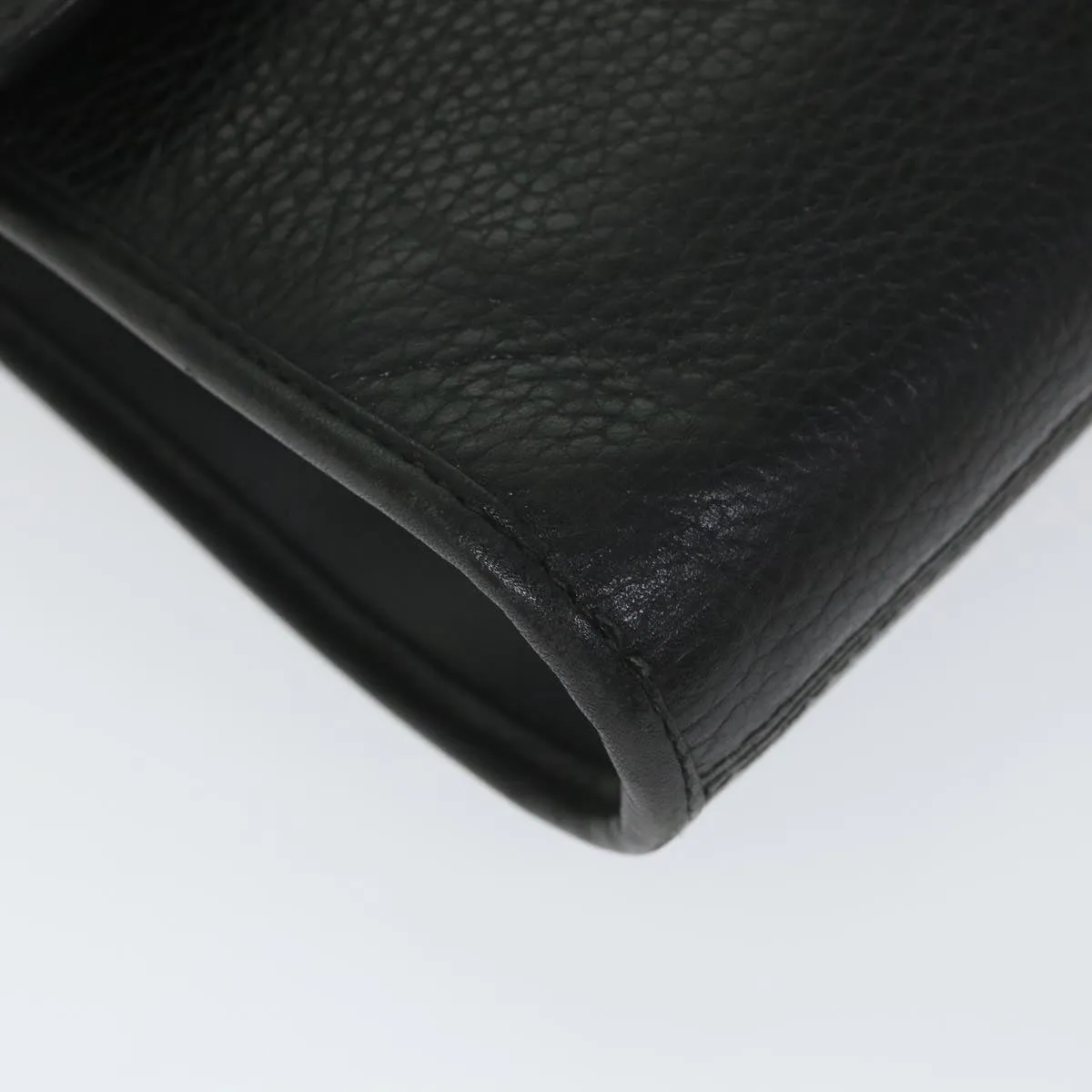 GUCCI Shoulder Bag Leather Black 004 23 0467  im450