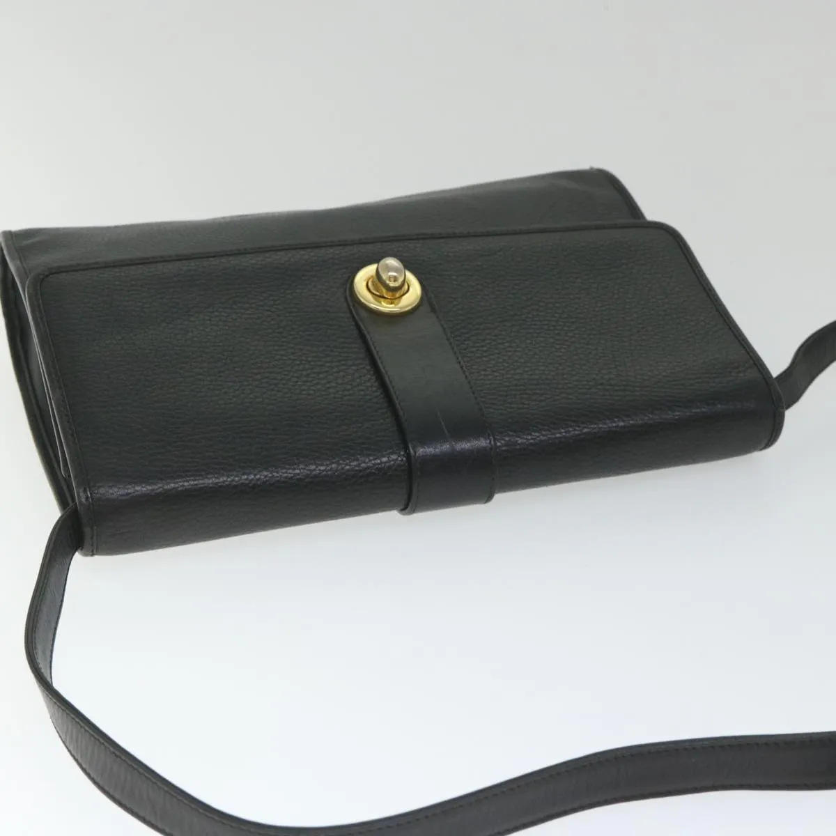 GUCCI Shoulder Bag Leather Black 004 23 0467  im450