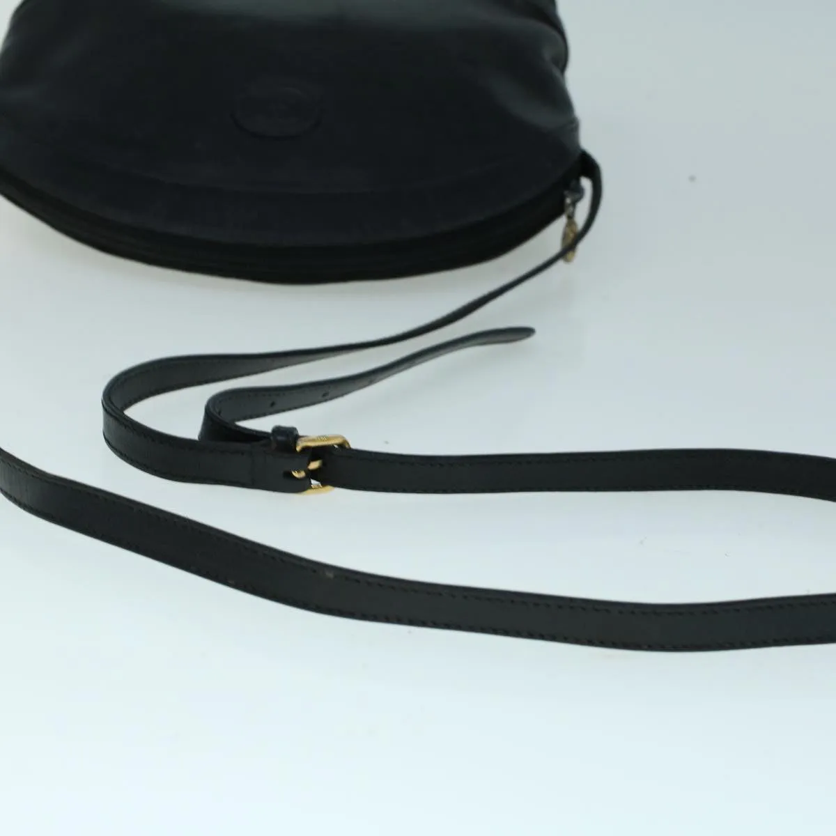 GUCCI Shoulder Bag Leather Black  ar10481
