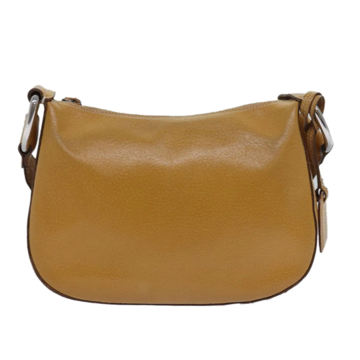 GUCCI Shoulder Bag Leather Yellow 001 2058  81846