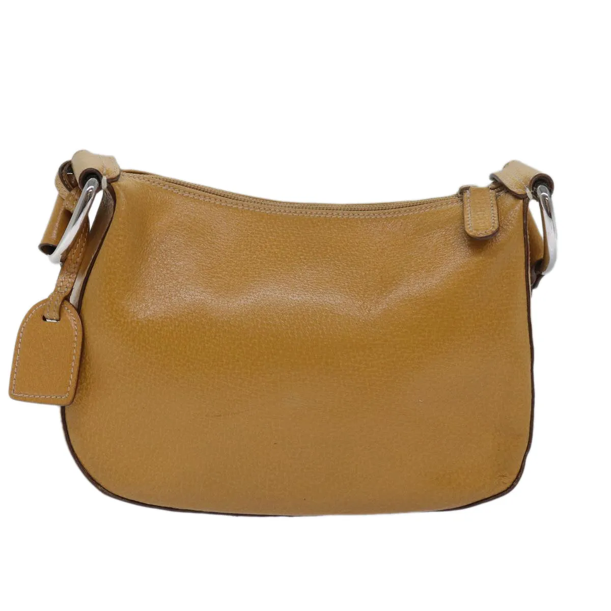 GUCCI Shoulder Bag Leather Yellow 001 2058  81846