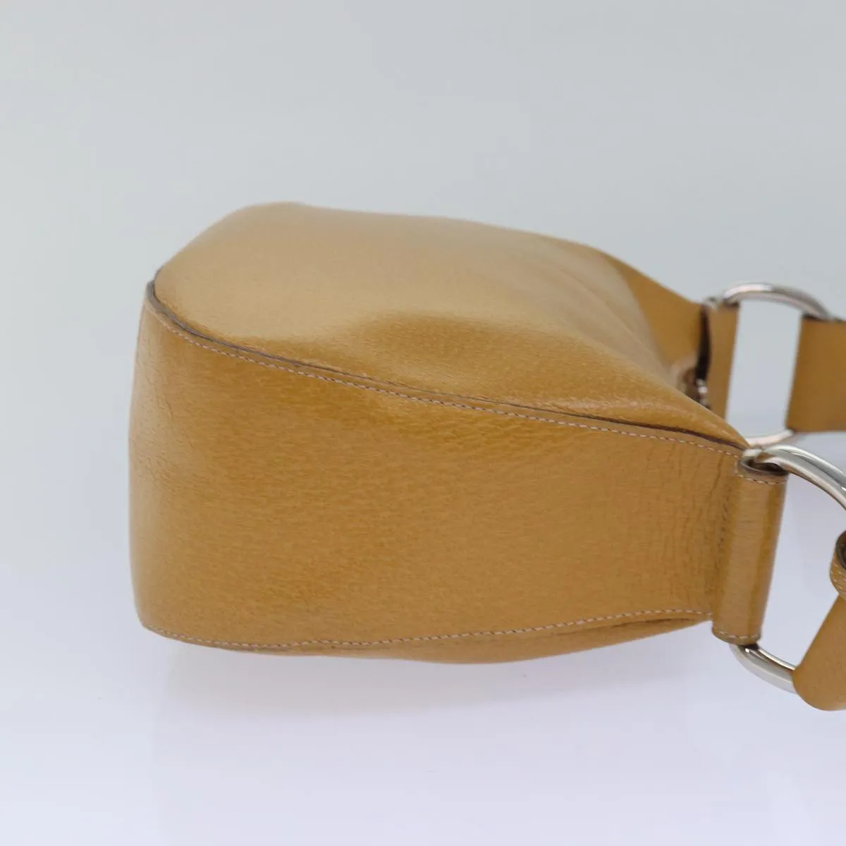 GUCCI Shoulder Bag Leather Yellow 001 2058  81846