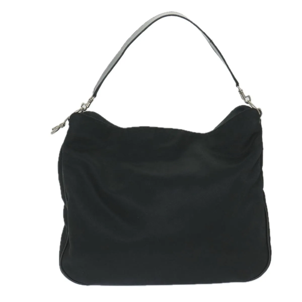 GUCCI Shoulder Bag Nylon Black 001 1998 1577  fm2876