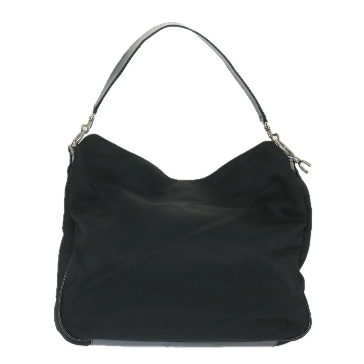 GUCCI Shoulder Bag Nylon Black 001 1998 1577  fm2876