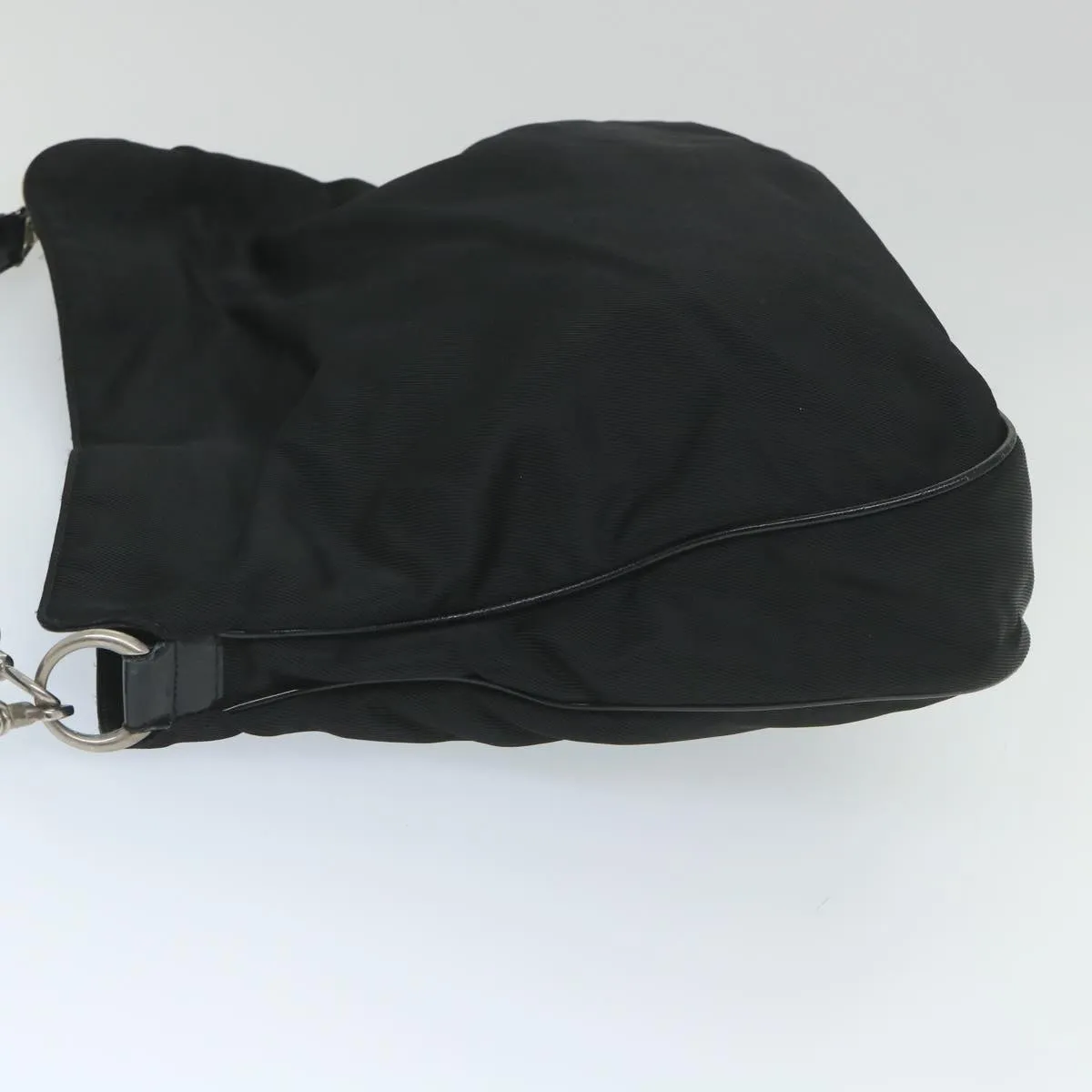 GUCCI Shoulder Bag Nylon Black 001 1998 1577  fm2876