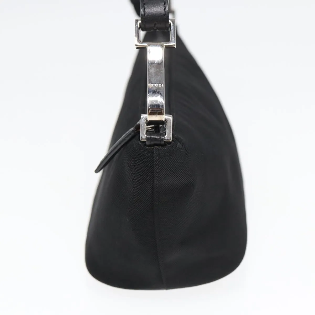 GUCCI Shoulder Bag Nylon Black  83938