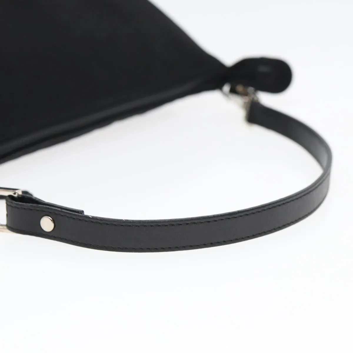 GUCCI Shoulder Bag Nylon Black  83938