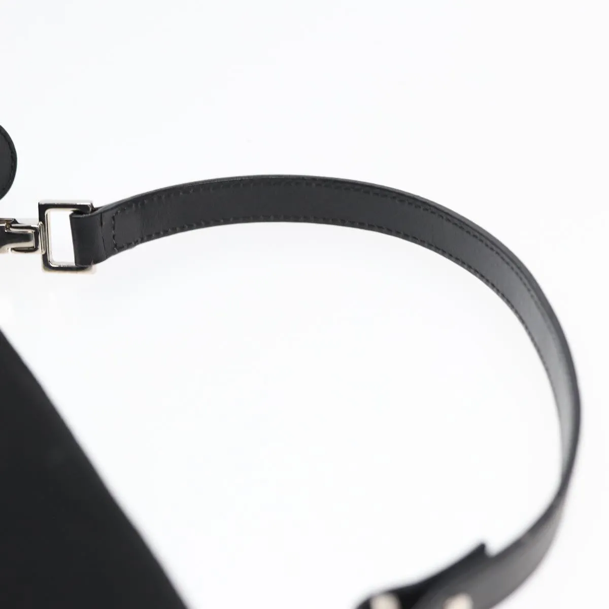 GUCCI Shoulder Bag Nylon Black  83938