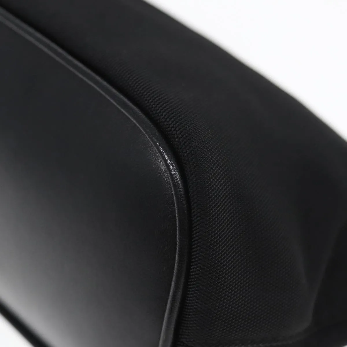 GUCCI Shoulder Bag Nylon Black  83938
