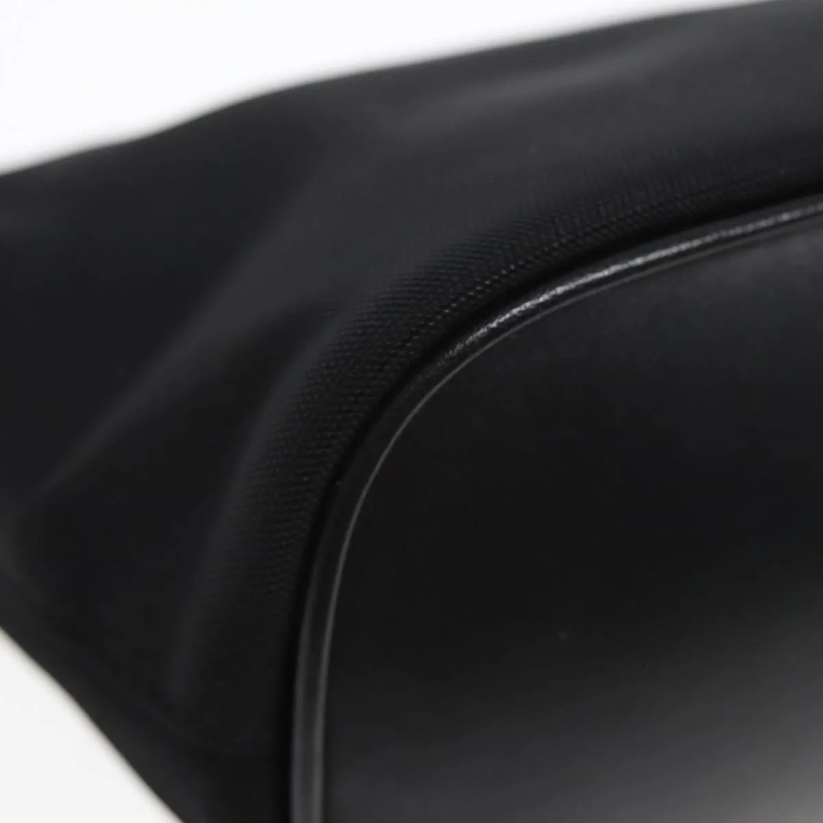 GUCCI Shoulder Bag Nylon Black  83938