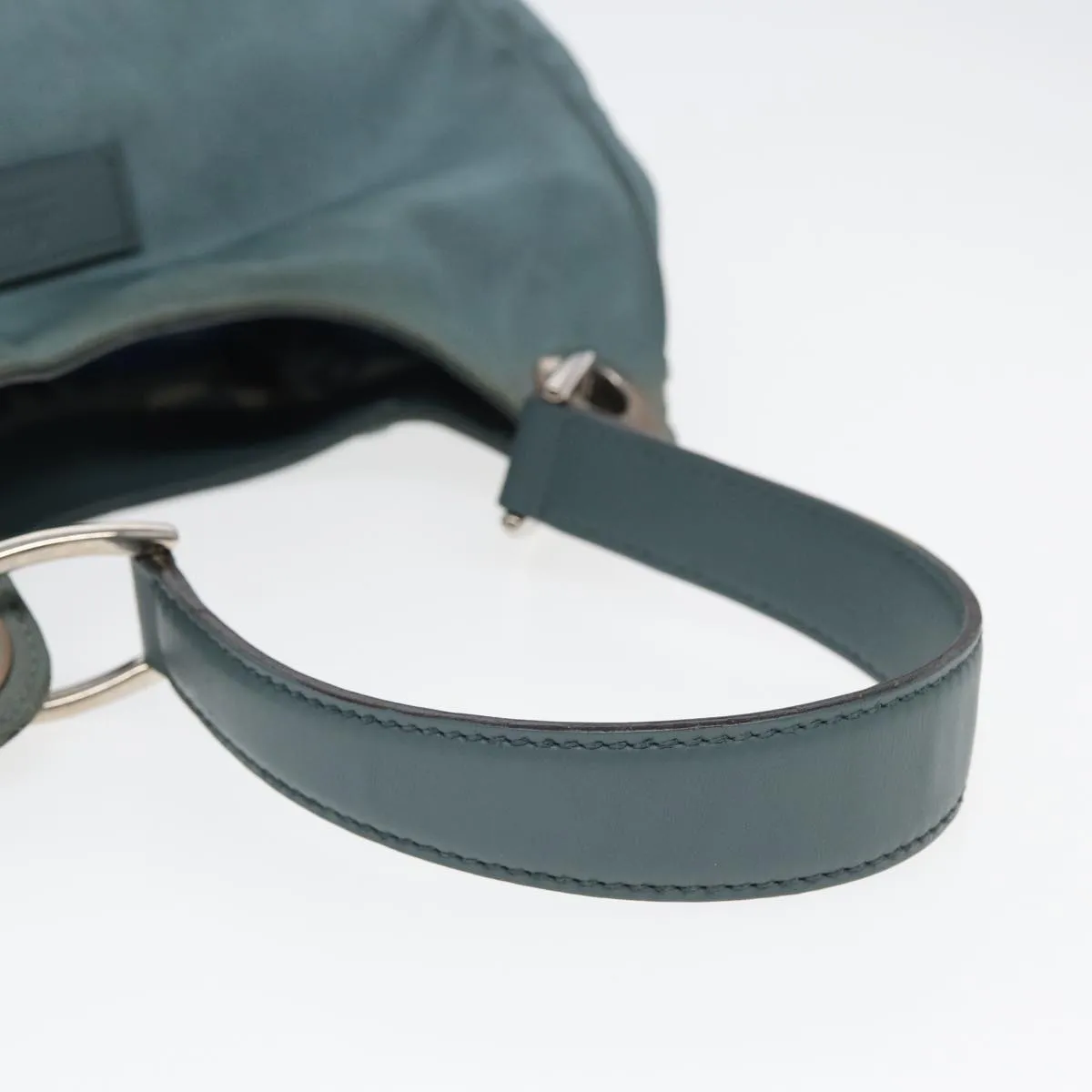 GUCCI Shoulder Bag Nylon Outlet Light Blue 244342  83813