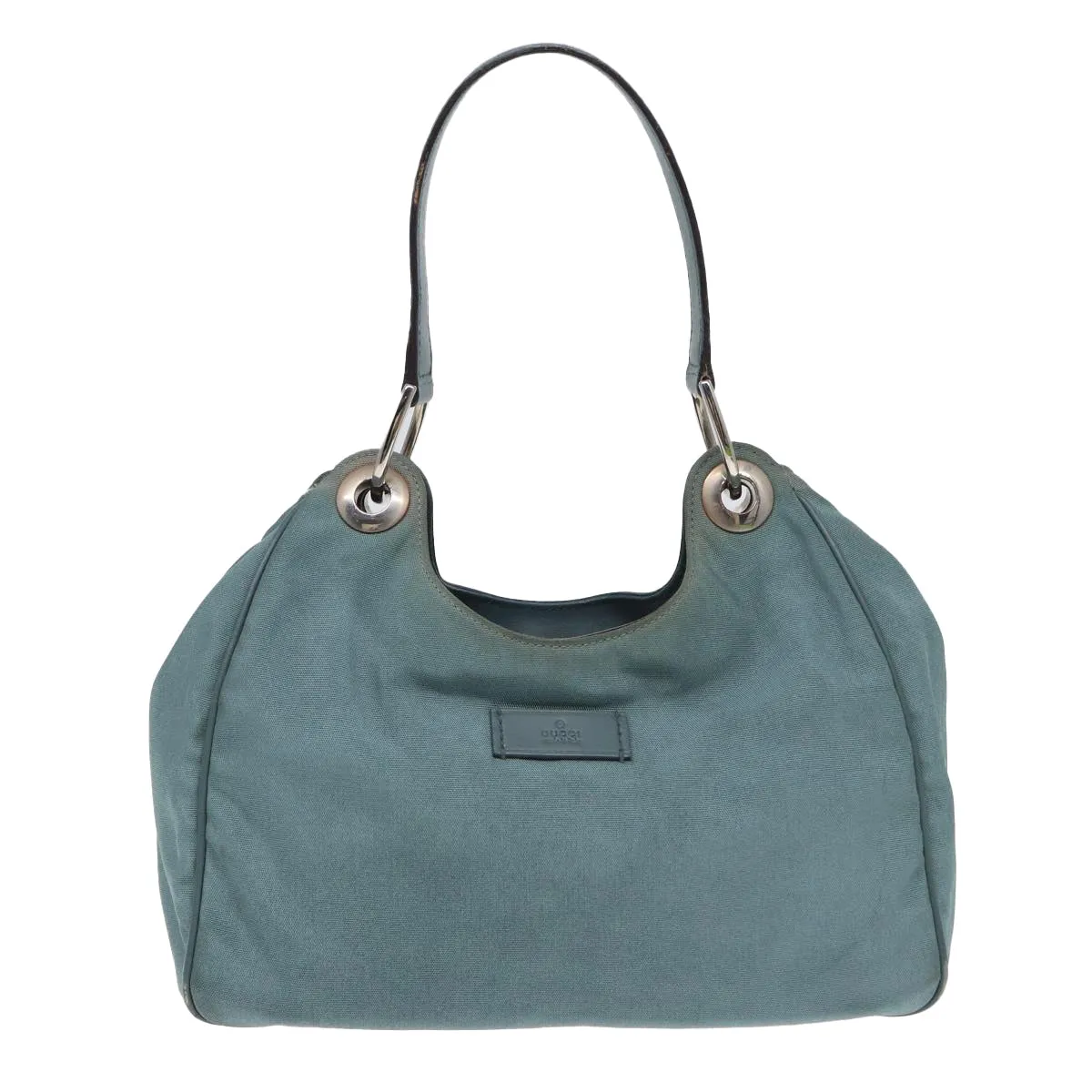 GUCCI Shoulder Bag Nylon Outlet Light Blue 244342  83813