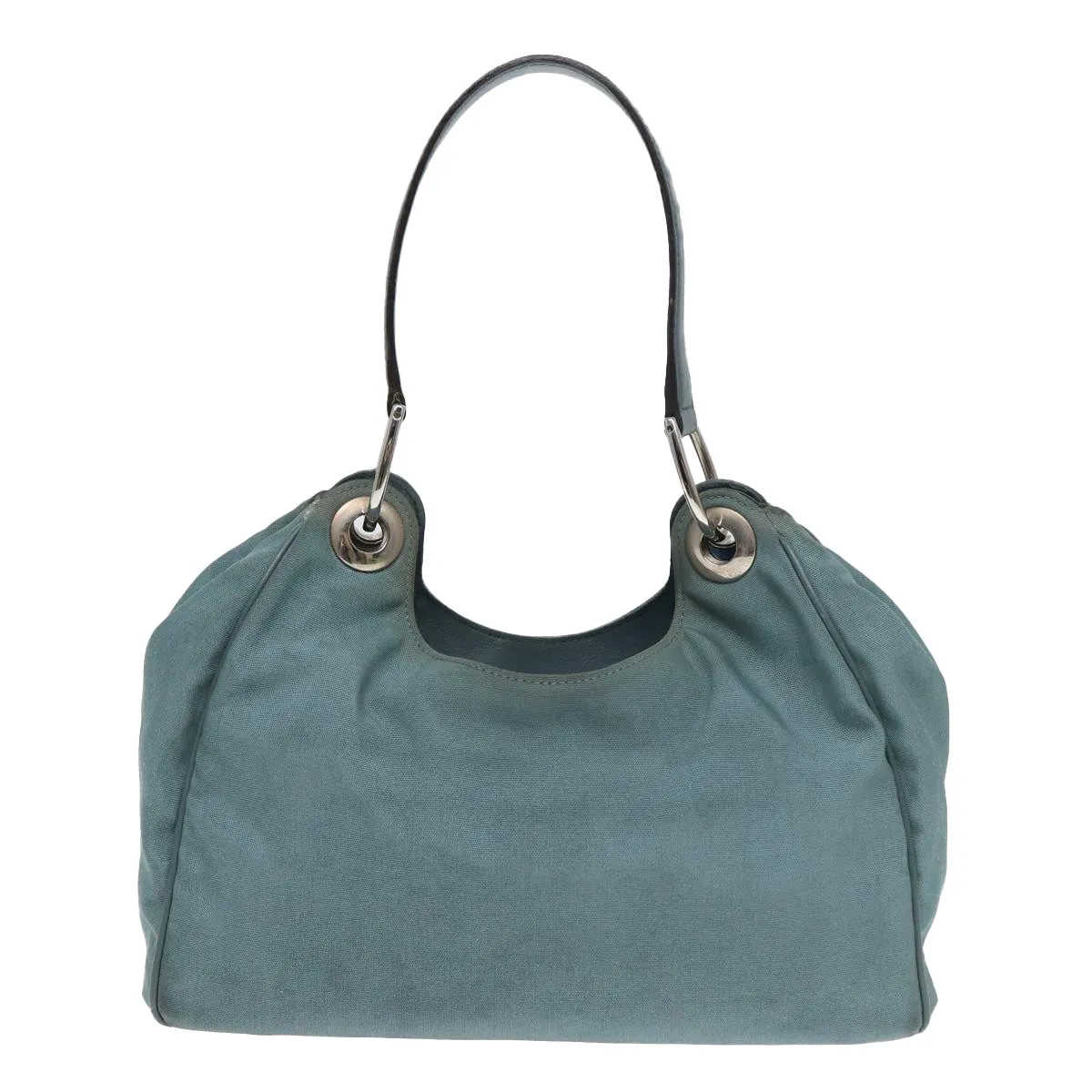 GUCCI Shoulder Bag Nylon Outlet Light Blue 244342  83813