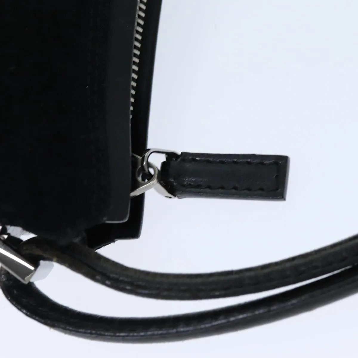 GUCCI Shoulder Bag Suede Black 001 3770  76389