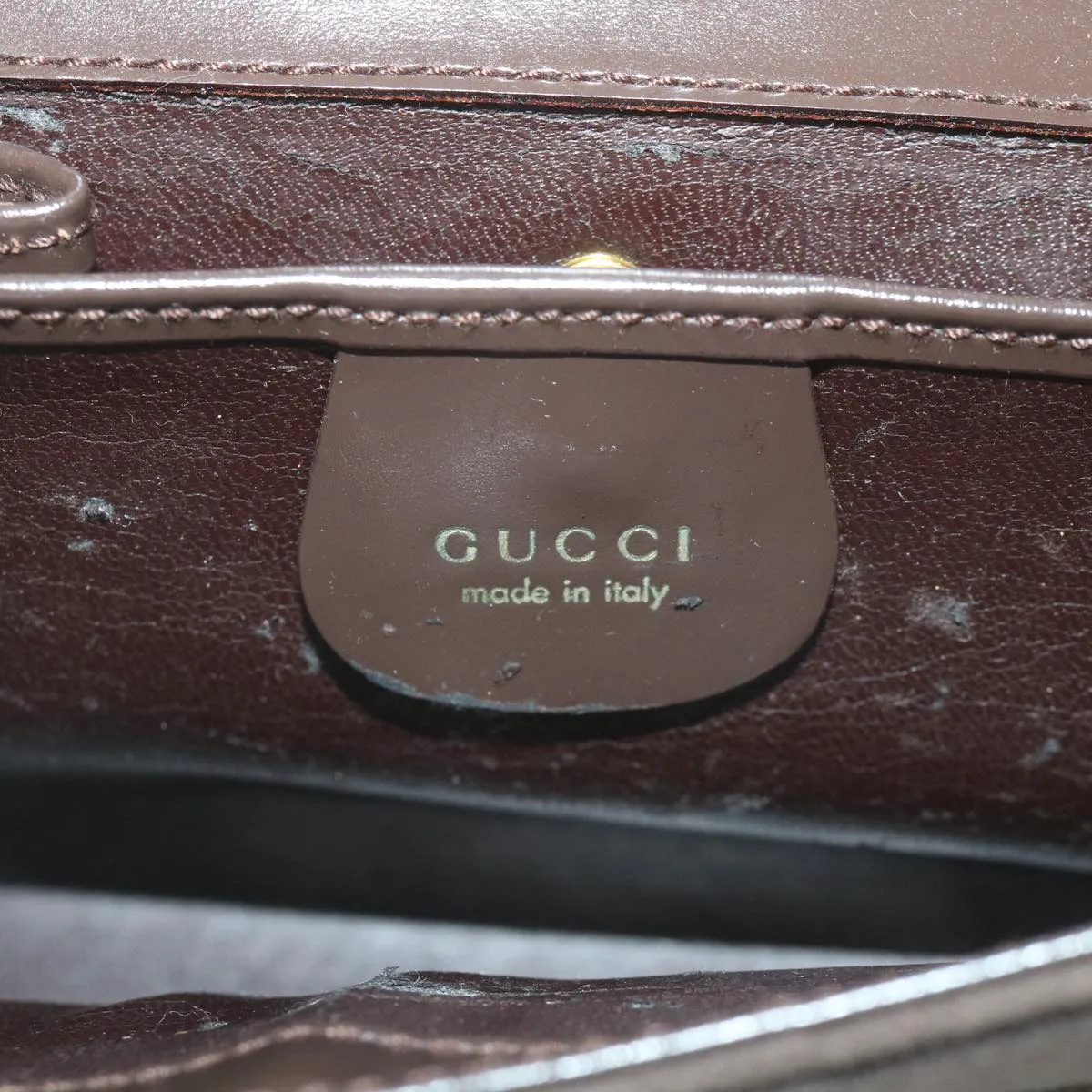 GUCCI Shoulder Bag Suede Brown 001 2058 1928 0 1288